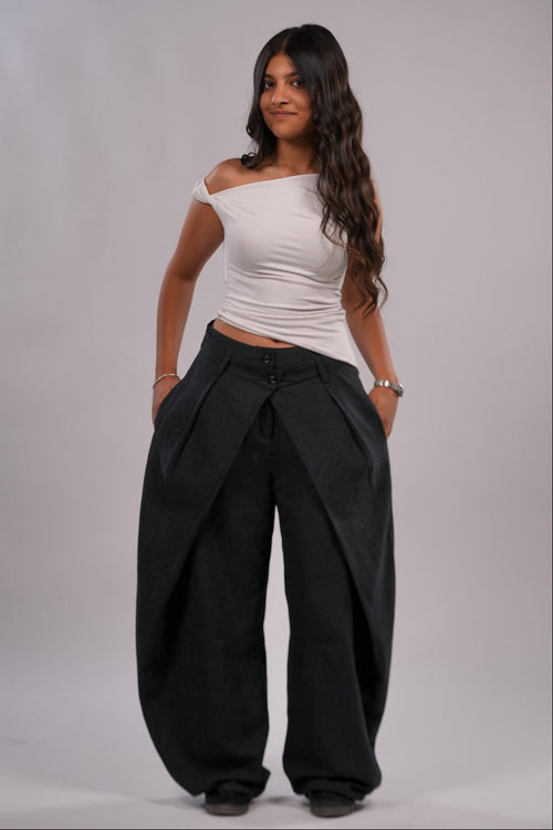 Double Waist Balloon Pants