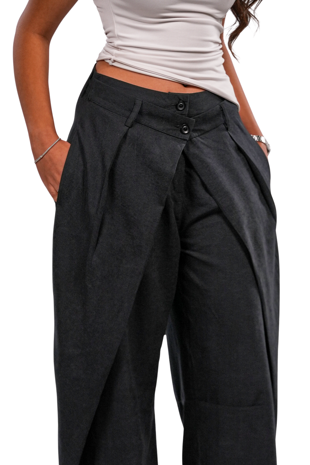 Double Waist Balloon Pants